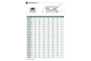 Uszczelnienie K18 20x11x13,5k/17x19x2,1k, Symbole uszczelnie