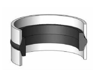 Uszczelnienie K20 25,43x17,47x23,83x21,08x8,9k/3,05k, Symbol