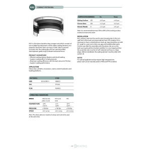 Uszczelnienie K42 50x34x32k/43,77x49x6,35k, Symbole uszczeln