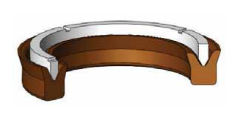 Uszczelnienie K152/153 12x20x5,8k/K153 POM - 6k, Symbole usz