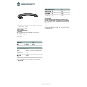 Uszczelnienie K54 12x7x2,5k, Symbole uszczelnień kastas OK: