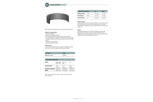 Pierścień prowadzący K69 20x16x9,6k/9,4u, Symbole uszczel