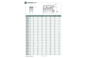 Pierścień prowadzący K69 20x16x9,6k/9,4u, Symbole uszczel