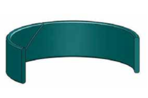 Pierścień prowadzący K73 135x140x25k/24,5u, Symbole uszcz