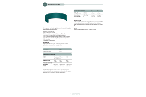 Pierścień prowadzący K73 135x140x25k/24,5u, Symbole uszcz