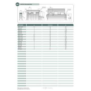 Pierścień prowadzący KBT