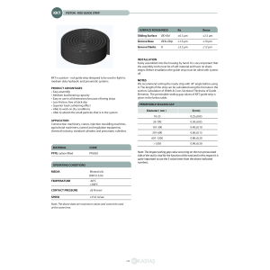 Pierścień prowadzący KKT