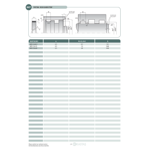 Pierścień prowadzący KKT