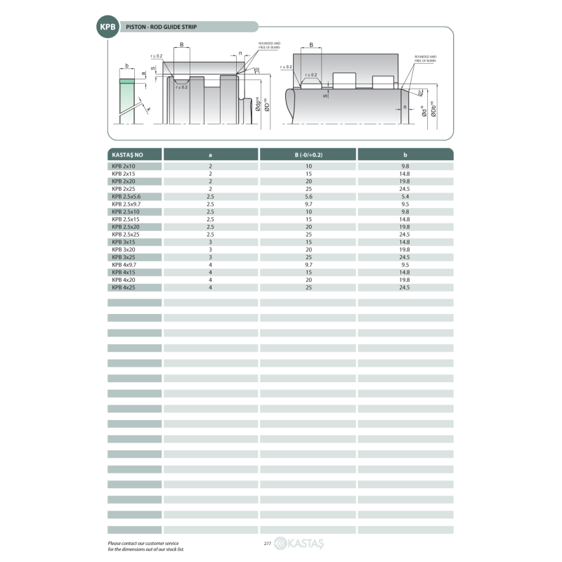 Pierścień prowadzący KPB