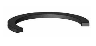 Uszczelnienie K81 6x12x2u, Symbole uszczelnień kastas OK: 0