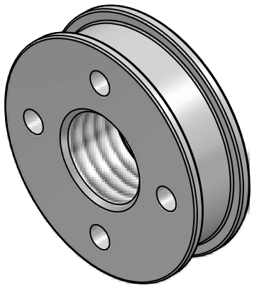 Tłok M250 CTTB, Średnica tłoka: 30 mm, ØI-F - Średnica 
