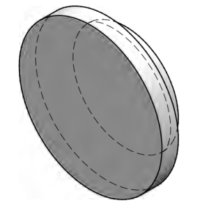 Dno cylindra CFI, Średnica tłoka: 25 mm