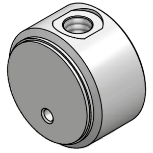 Dno cylindra CFVP, Średnica tłoka: 40 mm, Średnica zewnę