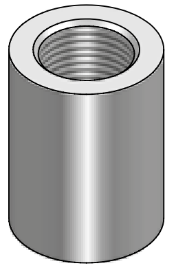 Przyłącze gwintowane długie CBSP, Rozmiar gwintu: 1/4" BS