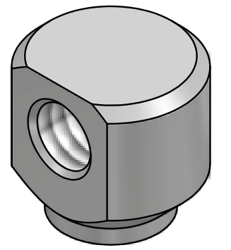 Przyłącze wlotu oleju CBLT, Rozmiar gwintu: 1/4" BSPP