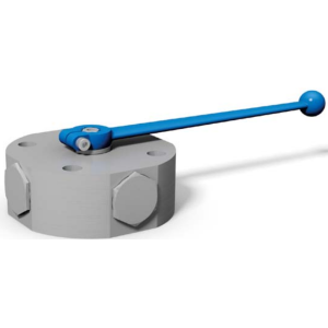 Zawór kulowy wielodrogowy do zamontowania na kolektorze DN6