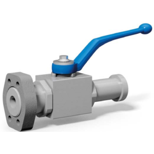 Zawór kulowy 2 drogowy z adapterem z dzielonym kołnierzem