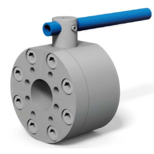 Zawór kulowy 2 drogowy z kołnierzem Metryczny/UNC Podwójn