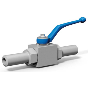 Zawór kulowy 2 drogowy z końcówkami do wspawania DN10 - D