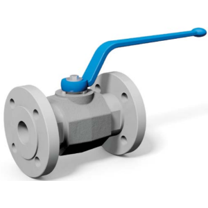 Zawór kulowy kołnierzowy 2 drogowy z kołnierzem z połąc