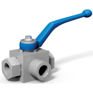 Zawór kulowy gwintowany 3/2 drogowy DN4 - DN50 do 500 Bar,