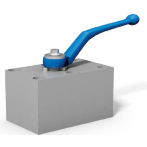 Zawór kulowy 3/2 drogowy do zamontowania na kolektorze DN6 