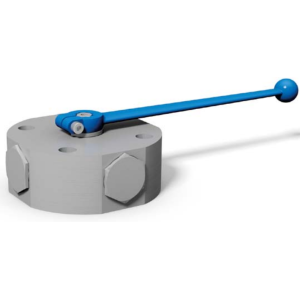 Zawór kulowy wielodrogowy do zamontowania na kolektorze DN6