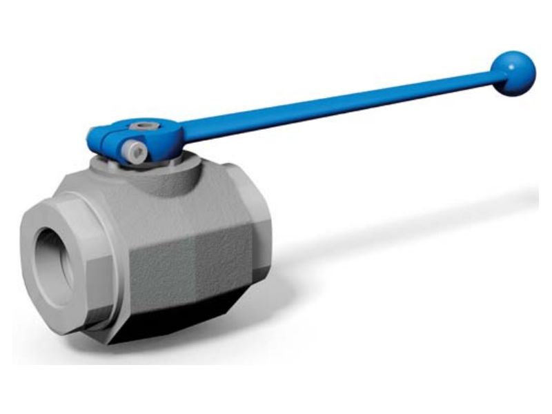 Zawór kulowy gwintowany do gazu DN32 - DN50 350 Bar, Materi