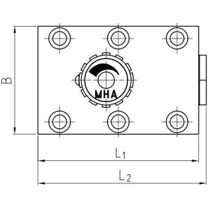 Zawór dławiący do montażu na kolektorze DN6 - DN40 Do 35