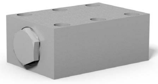 Zawór kontrolny do zamontowania na kolektorze DN6 - DN40 do