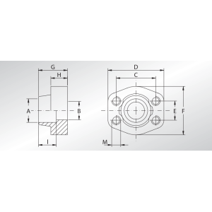 Flansza do spawania GFS, Seria flanszy: Seria 3000, Rozmiar 