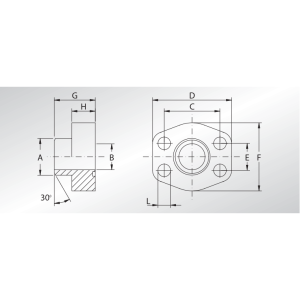 Flansza do spawania AFS, Seria flanszy: Seria 3000, Rozmiar 