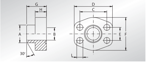 Flansza do spawania AFS, Seria flanszy: Seria 3000, Rozmiar 
