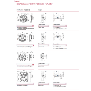 Pompa zębata grupa 1, śruby 71,9x52,4mm, zamek 25,4mm, Obj