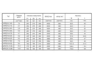 Pompa zębata grupa 1.5, śruby 71,9x52,4mm, zamek 32mm, Obj